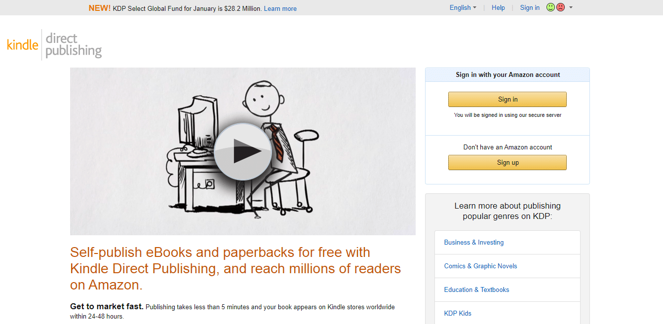 Amazon self publish